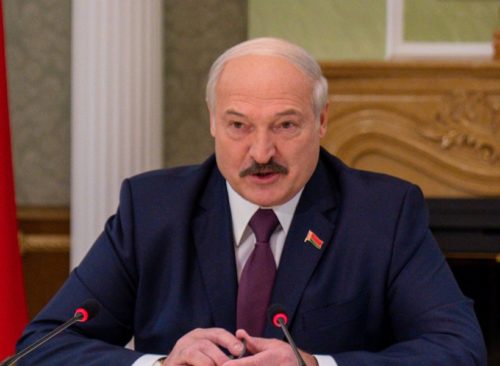 Belarusian President Alexander Lukashenko on February 1, 2020.