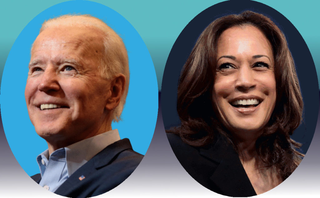 Joe Biden and Kamala Harris