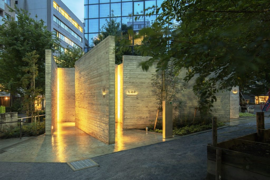 Wonderwall toilets designed by Masamichi Katayama.