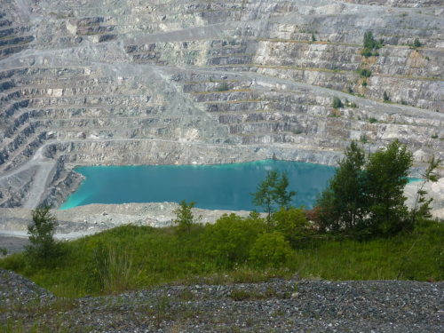 Jeffrey Mine in Asbestos, Quebec - Canada