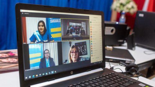 To mark the International Day of the Girl in Paraguay, Diana took over the role of Minister of Children and Adolescents from Estela Martínez. During her takeover, Diana held a virtual meeting with the Ministry.