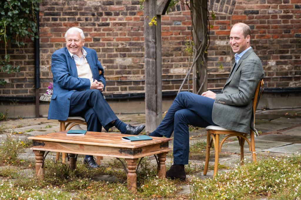 David Attenborough and Prince William