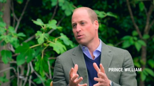 Screenshot of Prince William from video announcing the Earthshot Council.