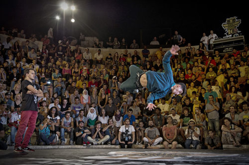 Semifinal of Red Bull Bc One Africa Middle East 2013: Yoriyas vs. Lilzoo, both members of Lhiba Kingzoo