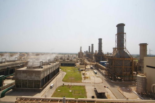 The Guddu Thermal Power Station in Sindh, Pakistan.