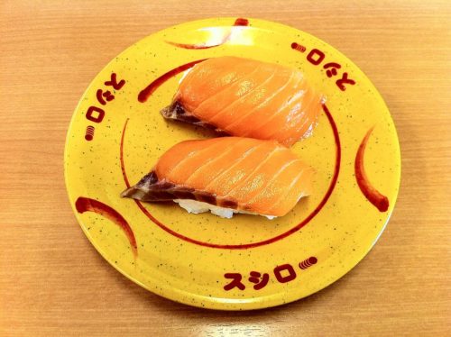 Salmon sushi