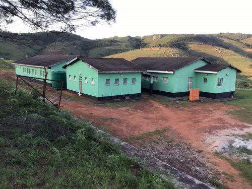 A rural health clinic at Bhahwini in eSwatini.