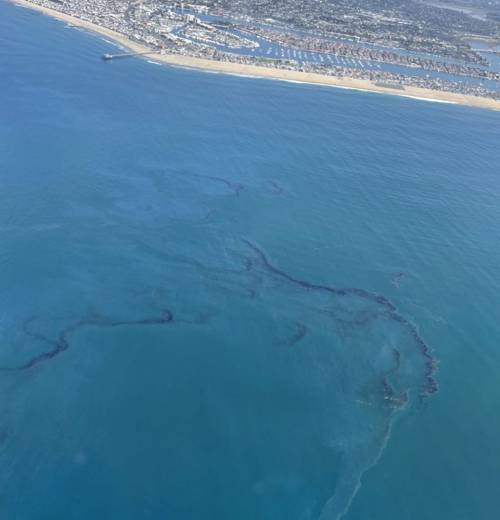 Oil Spill Threatens California Beaches, Sea Life