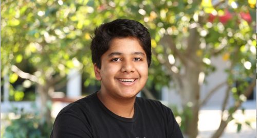 Yash Narayan, a finalist for the 2021 Children's Climate Prize.