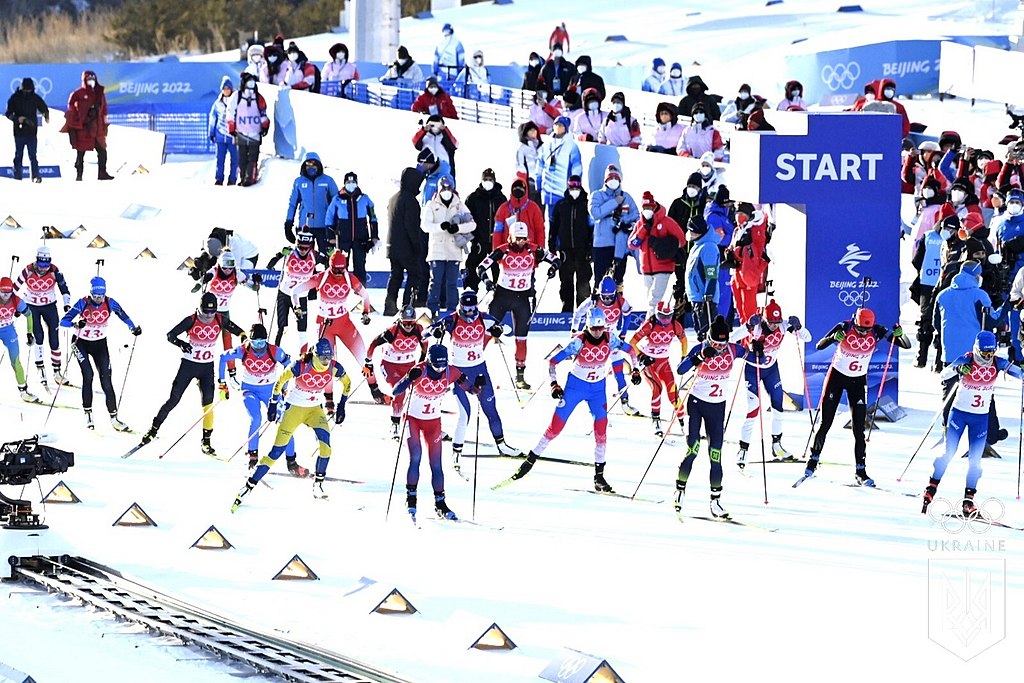 Biathlon at the 2022 Winter Olympics – mixed relay start
