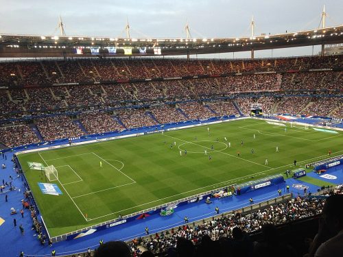 France plays England at the Stade de France on June 13, 2017.