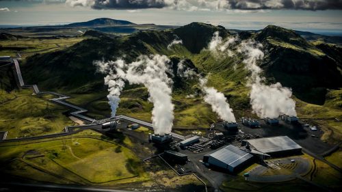 Orca, the world's largest carbon capture plant in Iceland.