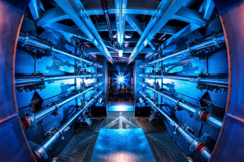 The preamplifiers of the National Ignition Facility are the first step in increasing the energy of laser beams as they make their way toward the target chamber. NIF recently achieved a 500 terawatt shot - 1,000 times more power than the United States uses at any instant in time.