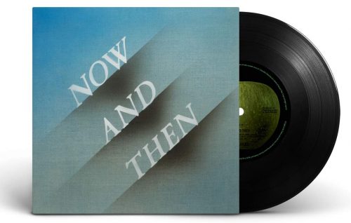 The artwork for the new Beatles record 'Now and Then'.