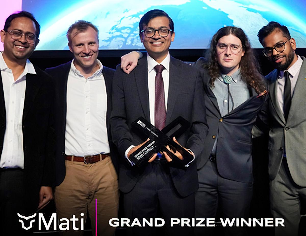 Mati Carbon Team winning the $50 million main XPrize for Carbon Removal.