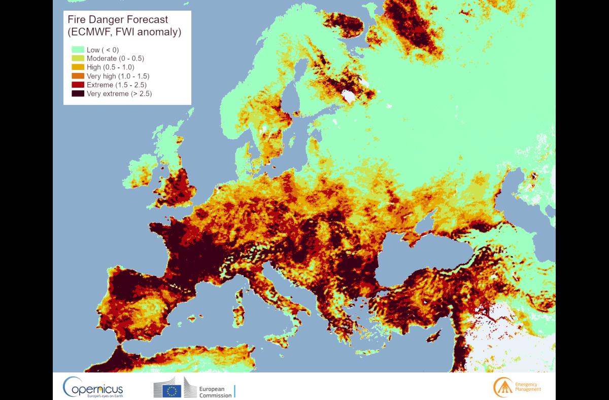 Europe Struggles With Heat Waves, Wildfires