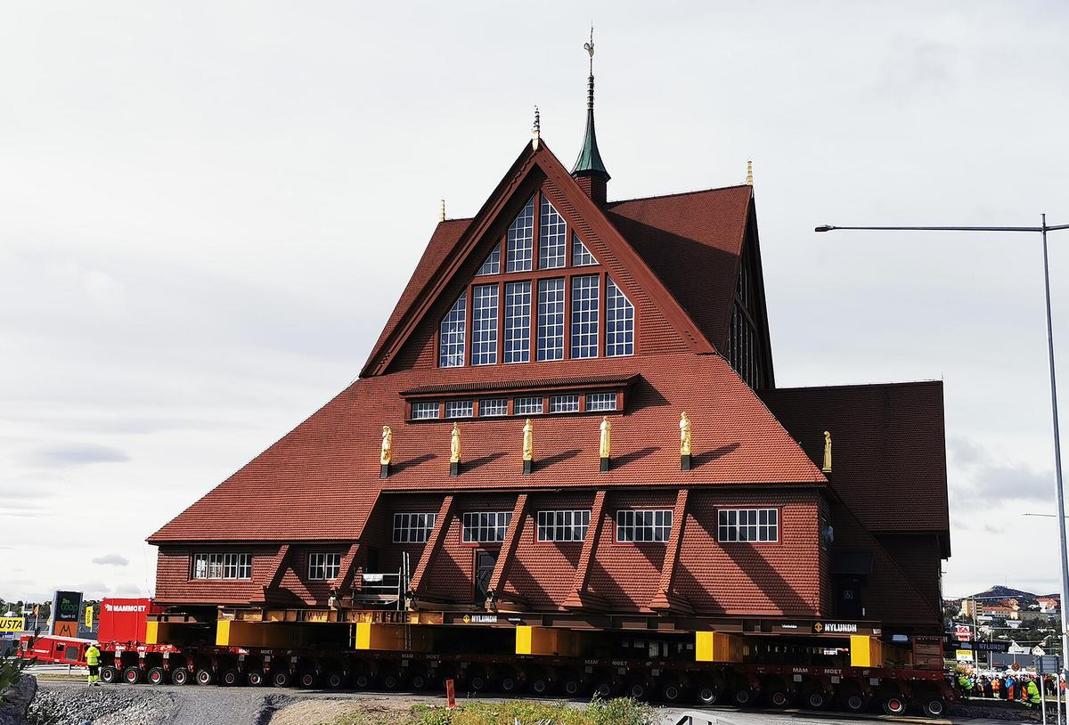 Relocation of Kiruna Church