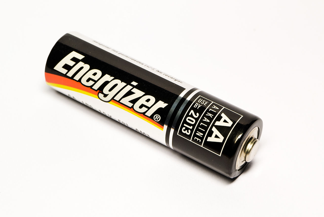 Image of a single Energizer AA Battery